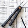 Blueprint and measuring tools